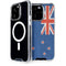New Zealand Flag Distressed iPhone 14 Pro MagSafe Case